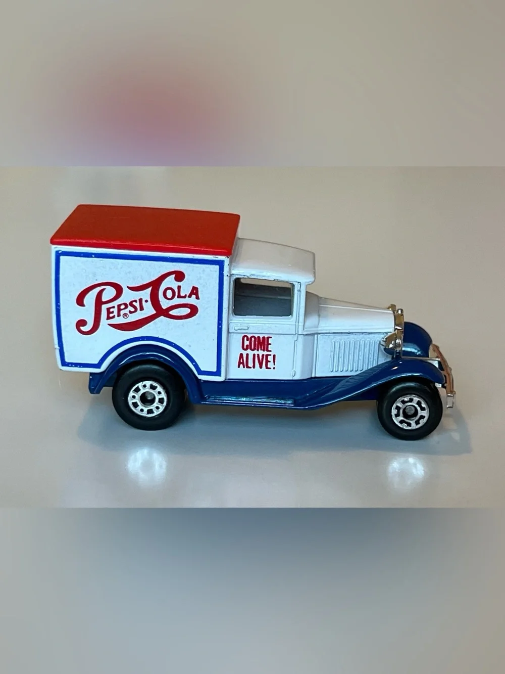 Vintage Matchbox Superfast 1979 Model A Ford Pepsi Cola Truck